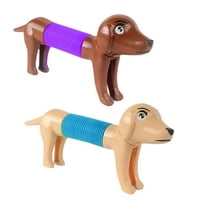 Little Kids Proljeće Igračke za pse, Cartoon Slatke opružne igračke u obliku pasa, proljetne igračke