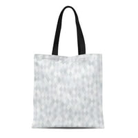 Platno torba Siva harlequin neutralni piksel za srebrni uzorak Camo digitalno trajno za višekratnu upotrebu