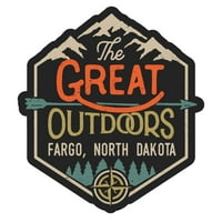 Fargo Sjeverna Dakota suvenir Dekorativne naljepnice