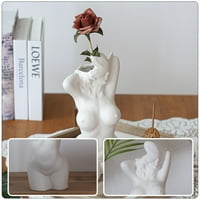 Ljudsko tijelo Vase keramički cvijet Pot sadnica Dekorativna umjetnička skulptura za spavaću sobu
