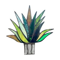 Dengmore oslikao akril A za aloe biljni čep za utte u kućni ukras