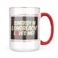 Neonblond Neko u Longpeache-u me voli, kalifornijski poklon za ljubitelje čaja za kafu