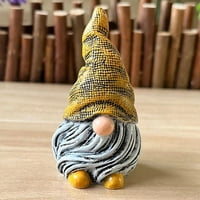 Juliy Gnomes Figurice Sigurna ekološka kreativna novost Fino izrada ukrasna sintetička smola bijela