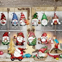 PhoneOaap Snowman Božićni ukrasi Vintage Božićni ukrasi Mini božićni ukrasi za snjegović božićne stablo