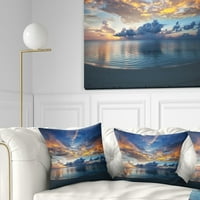 Art Demandart 'Egzotični šareni morsko obala Maldivi' Morcape bacanje jastuka u. In. Medium
