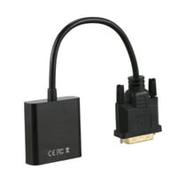 DVI u VGA adapter kabl 1080p DVI-D to VGA kabl 24+ pin DVI mužjak za pin VGA ženski video pretvarač
