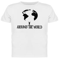 Putovanje ljubavnikom širom svijeta majica - MIMAGE by Shutterstock, muški veliki