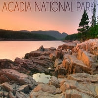 Nacionalni park Acadia, Maine, stijene i voda
