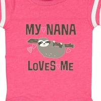Inktastic My Nana voli me Sloth Poklon Djevojku Djevojku