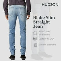 Hudson Jeans Muns Blake tanak ravni pamuk 34 Insem Jeans