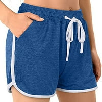 Ženske plijene vruće hlače High-a trečene vježbe čišćenja Atletska joga kratke hlače Sportske kratke