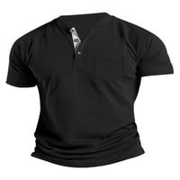 Prednjeg swalk muns ljetni vrhovi V rect T majice Polo majica kratkih rukava Men Classic Fit Tee Solid