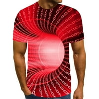 Grafički tee muškarci i žene Modni 3D tiskani smiješni T majice Unise ljetne majice kratkih rukava