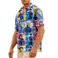 Zaključaj Anime Muška majica, Thirts za muškarce, 3D print T Majice Gifts Muške majice