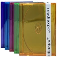 CHECKOUTSTORE Standard ASSORTED CLEAR CD CD Jewel futrola