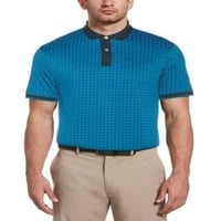 Odjeća Muška plava lagana, tiskana košulja navraćao XL