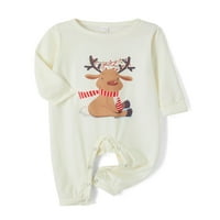 Canis Porodica koja odgovara Kids mama tata božićne pidžame PJS setovi Xmas Spaetwear Noćna odjeća