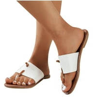 Kukoosong flip flops za žene sandale za plažu Ljeto Neklizajuće kauzalne papuče Ravne sandale za žene