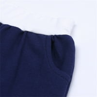 Dječji dečji baby unise ljetne majice kratke hlače patchwork pamuk za spavanje odjeće Veličina odjeće
