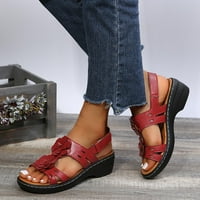 DpitySerensio Ženske sandale Cleance Ljeto Dame Papuče Ležerne ženske cipele Rimske ribe Ležerne prilike