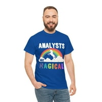 Analitičari su čarobna majica grafike unise