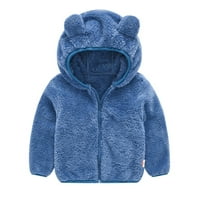 Durtebeua Baby Girgies zimski debeli topli kapuljač sa kaputom za vjetroelektrane na otvoreno odijelo