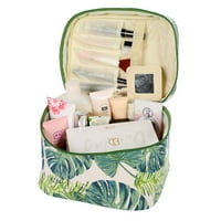Velika makeup torba tropske platnene kozmetičke vrećice Travele toaletne potrepštine za skladištenje