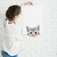 AmericanFlat Kitty by Nuada poster Art Print