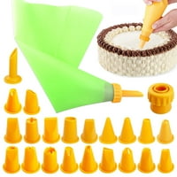 Podesite alate za ukrašavanje kolača set torta za glačanje za glačanje plastične glazure za glačanje