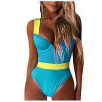 Feterrnal ženski duboki V-izrez za kupaći kostim kupaćim kupaćim kupaćim kostimima