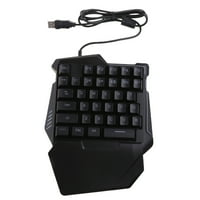 Jednokratna igračka tastatura RGB pozadinska jedinica Mini igra tastatura ergonomija