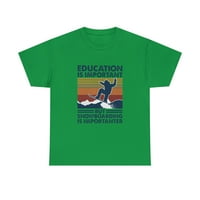 Obrazovanje je važno, ali snowboarding je uvoznik vintage majica