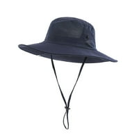 FVWitlyh reverzibilni kašika šešir za muškarce Planinarsko ribolov kamuflažnu kapuljaču na otvorenom