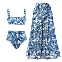 WHLBF WHLVSIL kostim željne kupaći kostim modni cvijet Print usko ugradnju bikini jednodijelni resički