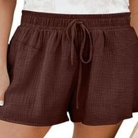 Cindysus dame labave ljetne kratke hlače Baggy Boho kratke vruće hlače Žene Hawaii Mini pant za odmor