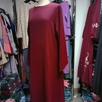 Eid Robe čipka kaftan haljina islamska odjeća večernja kaftan za žene