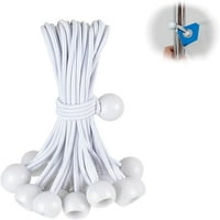 Bungee kablovi sa kuglom, bijelim tarp bungee kugličnim kablovima za cijepnu kaputu za kravatu bungee