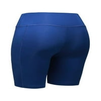 Lavaport Žene Kompresionirane kratke hlače koje rade joga sportske kratke hlače sa džepom