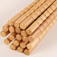 Spree 10-parovi bambusovi štapići, višestruki kineski stil štapići set klasični prirodni bambusov štapići
