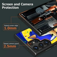 Kompatibilan sa Samsung Galaxy S21 + Plus S30 + Plus futrola telefona Matte tvrda leđa i mekani rub