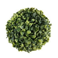 Umjetna biljka Topiary Boxwood Vjenčani dekor, zeleno