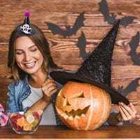 Mali Halloween Witch Hat Retro Mini Top Hat Clip za kosu ukrasni Halloween Kose pribor za zabavu