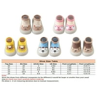 Cipele za čarape za bebe Prvi šetač kat papuča Neklizajuće čarape Prozračne papučene kuće Početna cipela