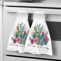 Cvijet kaktusa arrow Kuhinjski ručnik ručnik jak upijajući ručnik ručnika ručnika za pranje ručnika