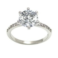 Nakit za žene Prstenje Žene Zircon Diamond personalizirani prsten za angažman princeze Slatki prsten