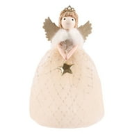 Božić Angel Little Girl Doll Ornament Angel Decoration Tree Star