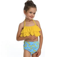 TODDLER kupa za kupanje za djevojke 4T set kupaći kostimi za kupanje djece mališani bikini odijelo djevojčice