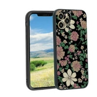 Kompatibilan sa iPhone Pro MA telefonom, vintage-cvjetna kućišta za cvjetne muškarce, fleksibilno silikonsko