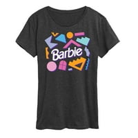 Barbie - Retro oblici - Grafička majica kratkih rukava kratkih rukava