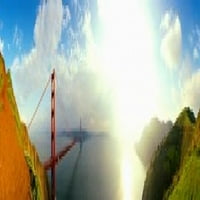 Most preko uvale, Golden Gate Bridge, Marin Headlands, San Francisco Bay, San Francisco, Kalifornija,